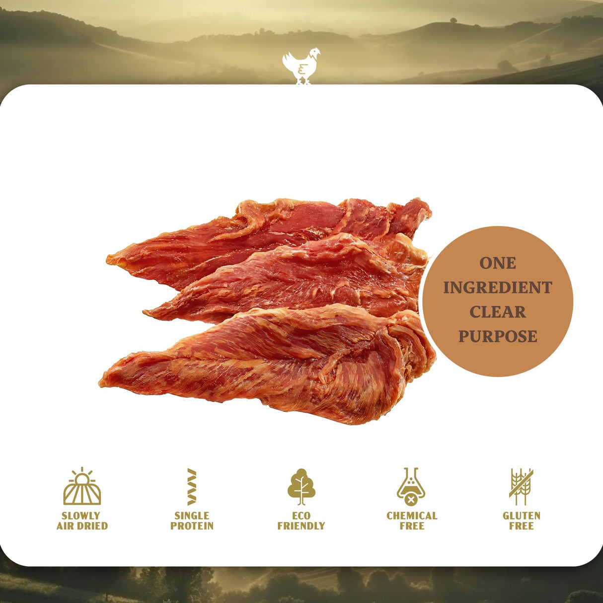 Chicken Jerky - Dog Treats (8.8 oz)