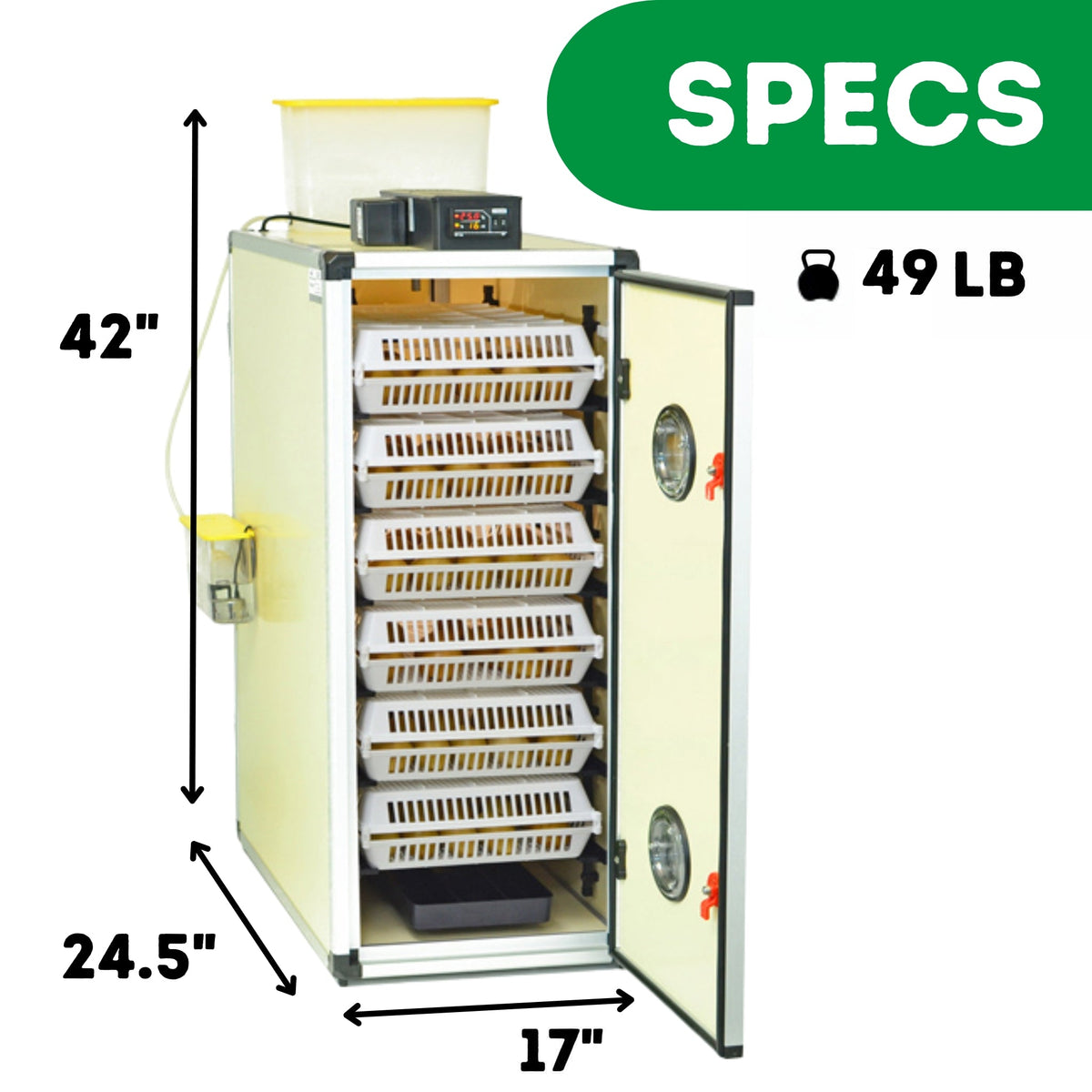 CT180 H - Egg Hatcher Only Automatic Poultry Hatching Machine