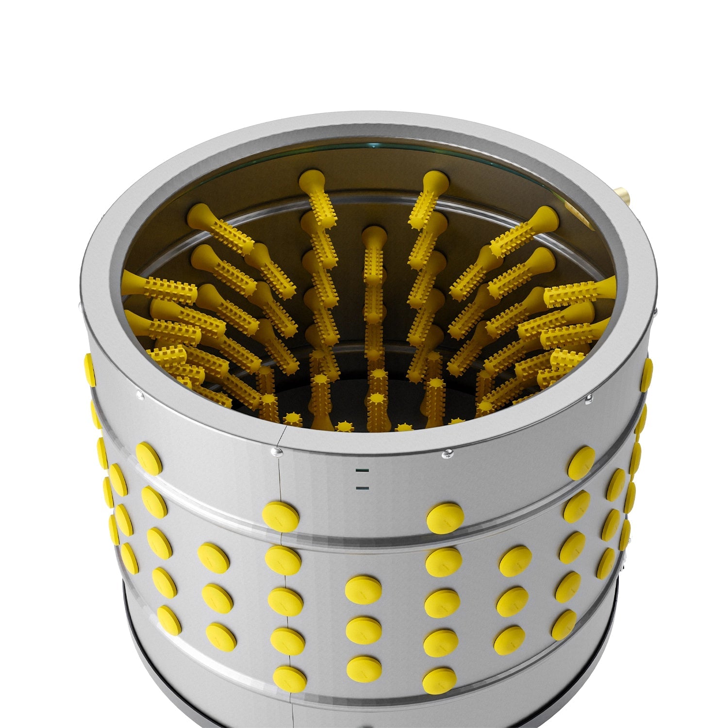 Chicken Plucker with ProA Natural Rubber Fingers