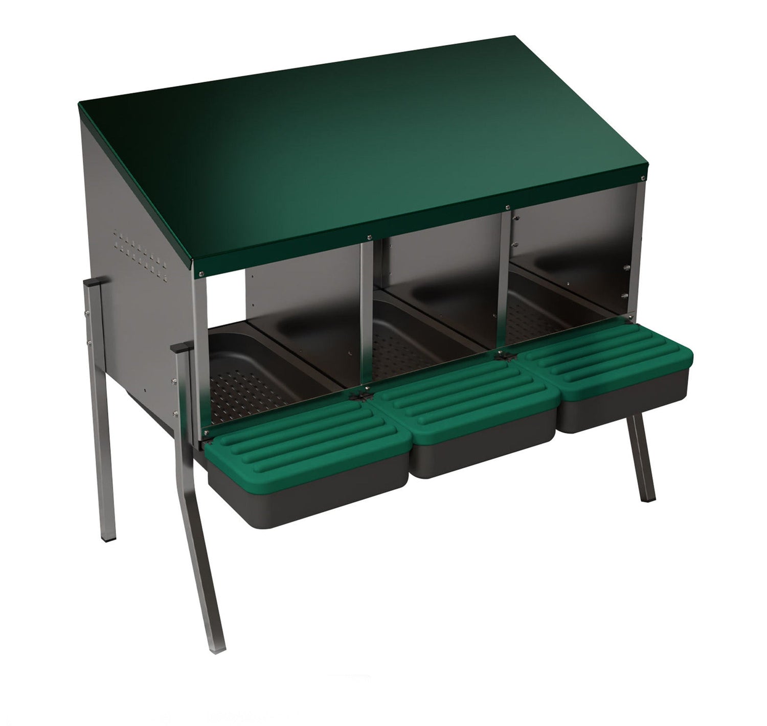 EggHouse Galvanized Nesting Box (Up to 30 Birds)