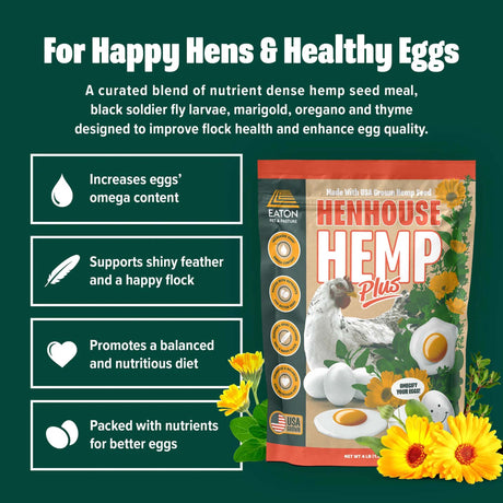 Henhouse Hemp Plus 4lb