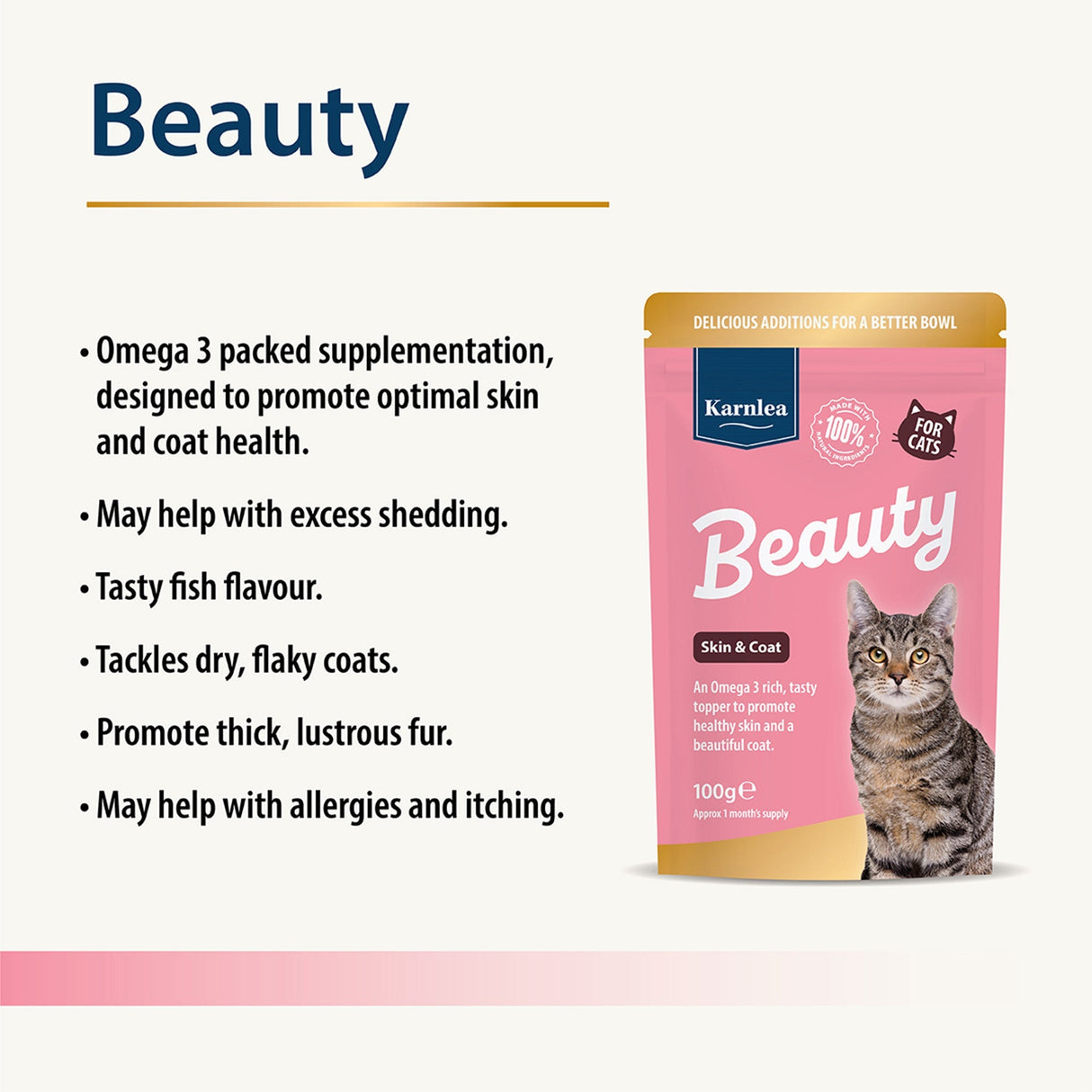 Beauty - Skin & Coat for Cats 3.5 oz