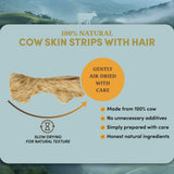 Beef Skin Strips with Hair - Dog Treats (4 lb 6 oz)