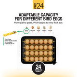 Pro24 Tabletop Automatic Egg Incubator (24 Eggs)