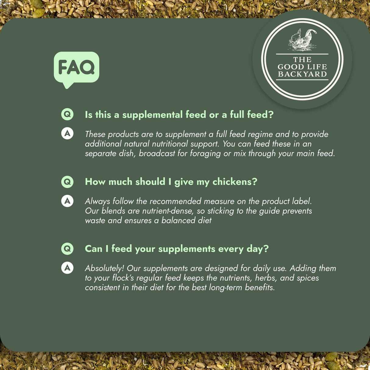Feather and Shell - Calci-Protein Blend (Chicken Feed Additive)